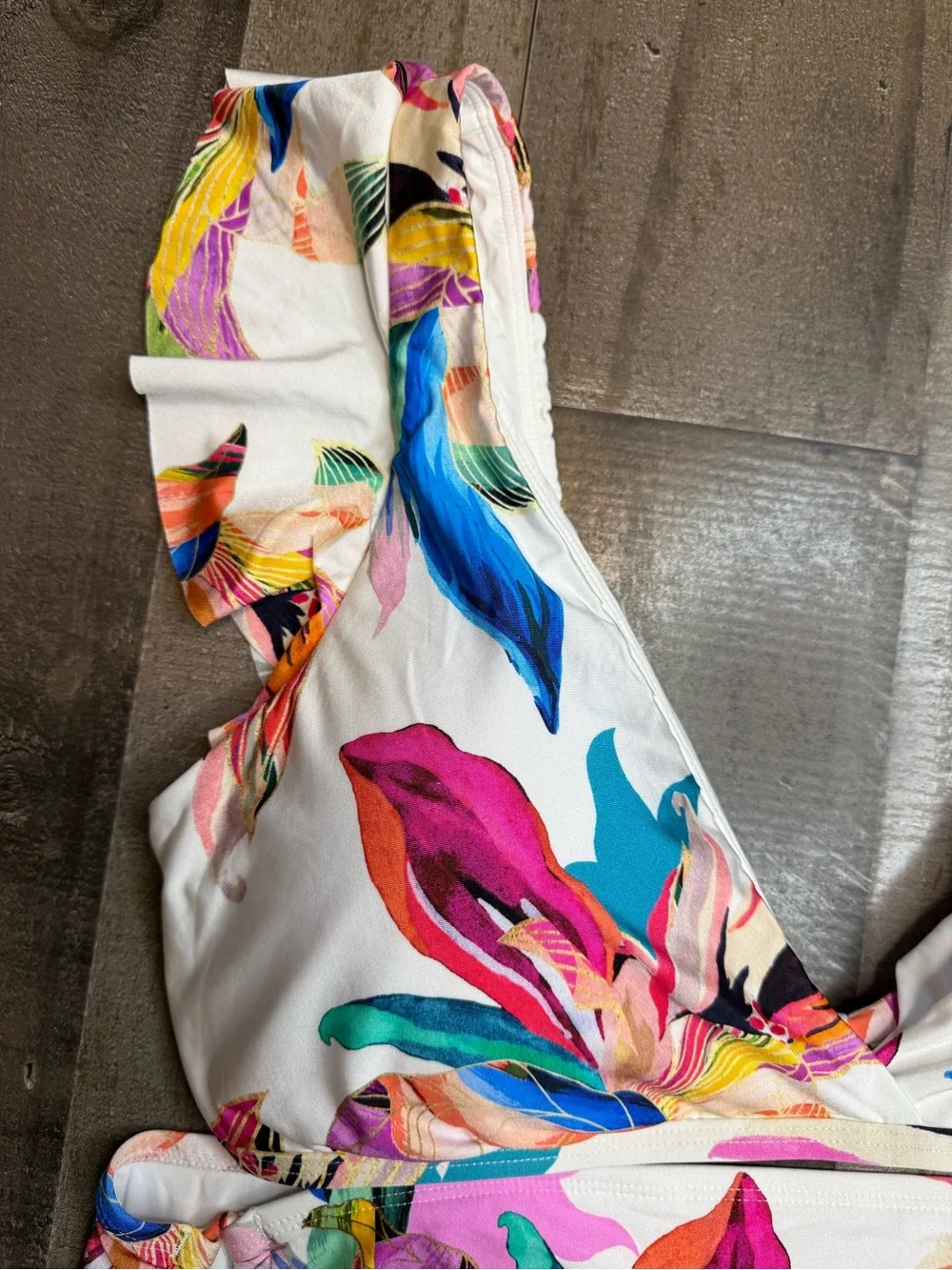 NWT La Blanca Paradise City Bikini Set size 16